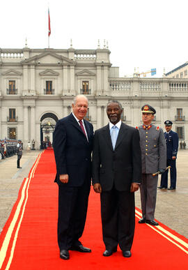 Ceremonia de Bienvenida al Presidente de Sudáfrica