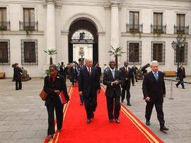 Reunión Ampliada con Presidente de Sudáfrica