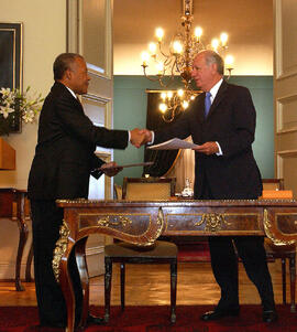 Visita Primer Ministro de Barbados
