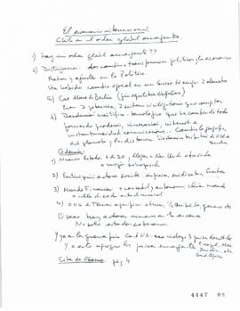 El escenario internacional, Chile en el orden global emergente. Anotaciones de Ricardo Lagos