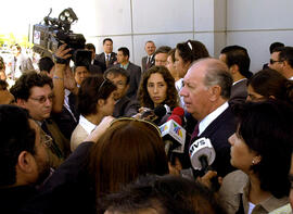 Declaraciones del Presidente de la República ante la prensa referente a Fidel Castro