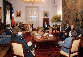 Visita de Felipe González ex Presidente del Gobierno Español