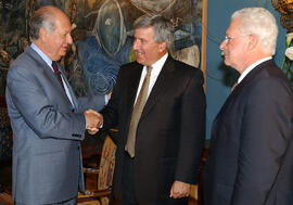 Audiencia con Pierre Choquette, presidente de Methanex Corporation