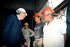 Visita Hospital en construcción de Peñalolén