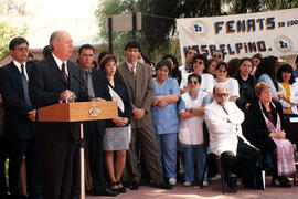 Visita hospital El Pino