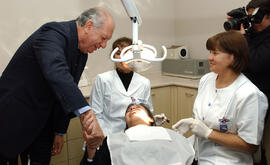 Inauguración del Centro de Salud, Lo Barnechea