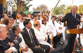 Inauguración del Consultorio Arturo Baeza Goñi, La Legua