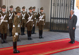 Honores al Presidente de la República