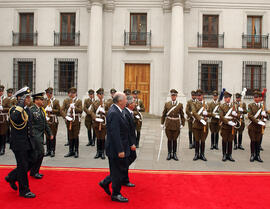 Visita del Presidente de Honduras