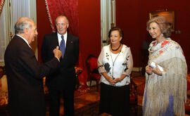 Cena en Honor de Reyes de España