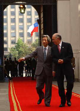 LLegada Lideres de APEC 2004