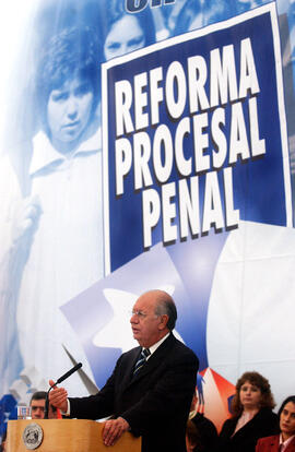 Lanzamiento de la Reforma Procesal Penal en la Región Metropolitana