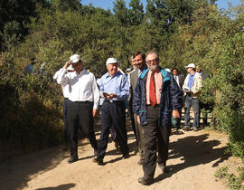 Inauguración Sendero de Chile, tramo Rio Clarillo