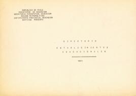 Lista de Autoridades de la Comisión de Estudios de Educación Superior