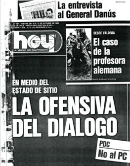 La Negociación con las FF.AA. Entrevista