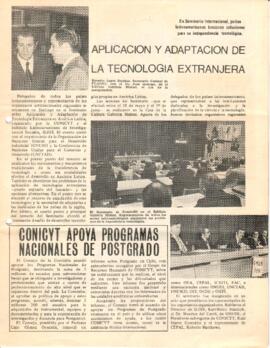 Aplicación y Adaptación de La Tecnología Extranjera. Artículo