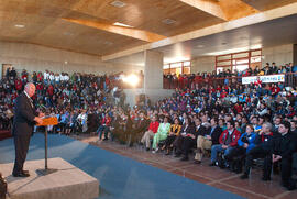 Inauguración Liceo Polivalente María Behety y Encuentro con Familias Chile Solidario