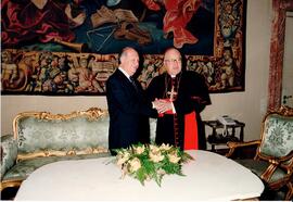 Diálogo del Presidente Ricardo Lagos con el Cardenal Angelo Sodano