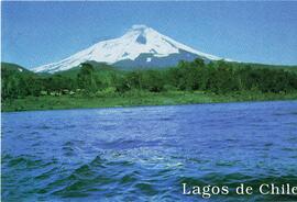 Lagos de Chile. Postal