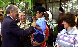 Visita a beneficiarios de Programa Puente Chile Solidario