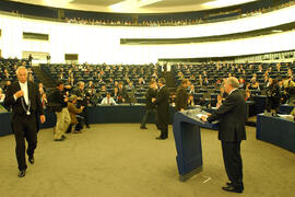 Intervención ante el Parlamento Europeo