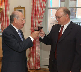 Conferencia de Prensa y Cena con Primer Ministro de Suecia