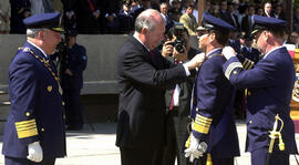 Ceremonia cambio de mando Comandancia en Jefe Fuerza Aérea de Chile