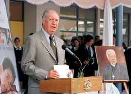 Inauguración colegio Cardenal Carlos Oviedo