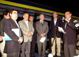 Inauguración nuevo tren Santiago-Chillán