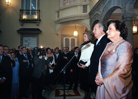 Recepción ofrecida en honor de los Reyes de España