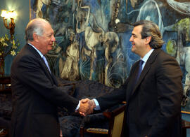 Audiencia con Candidato Presidencial de la República Oriental del Uruguay
