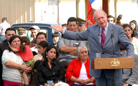 Inauguración de 140 viviendas sociales de la Villa Los Ediles y Villa Los Alcaldes, Paillaco