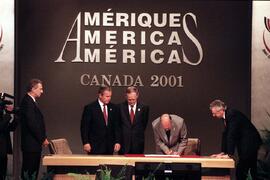 Ceremonia de clausura de la Cumbre y firma Declaración Oficial