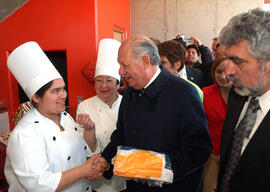 Inauguración Liceo Polivalente María Behety y Encuentro con Familias Chile Solidario