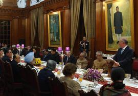 Cena de Estado, India