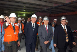 Visita Obras de Extensión de Línea 2 del Metro