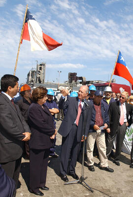 Visita obras de mejoramiento del Puerto de Iquique