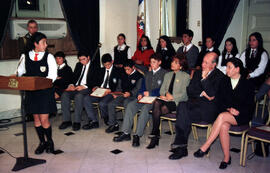 Entrega beca Presidente de la República enseñanza media y superior