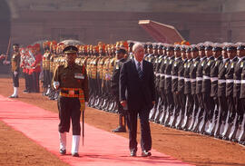 Ceremonia Oficial de Bienvenida a República de la India