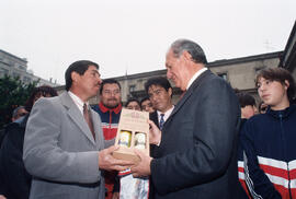 Encuentro con delegación de Canillitas-Chile