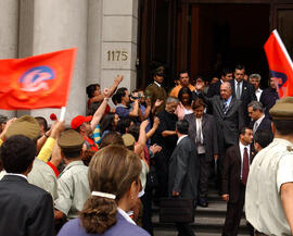 Velatorio de la Presidenta del Partido Comunista de Chile Gladys Marín