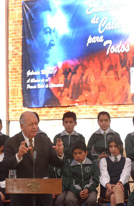 Inauguración Escuela Homero Vigueras Araneda - Cañete