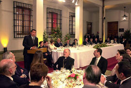 Cena en honor del Presidente de Venezuela