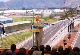 Inauguración Autopista Vespucio Norte Express