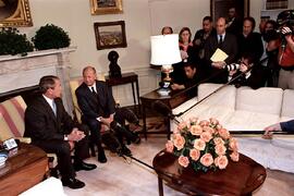 Reunión con el Presidente George W. Bush