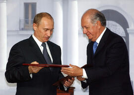 Firma de Acuerdos Chile - Rusia