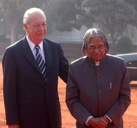 Ceremonia Oficial de Bienvenida a República de la India