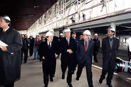 Visita obras del terminal de pasajeros del Aeropuerto