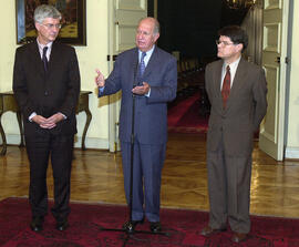 Reunión con el señor Germán Correa, Coordinador del Plan de Transporte de Santiago