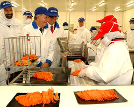 Inauguración planta empresa Multiexport
